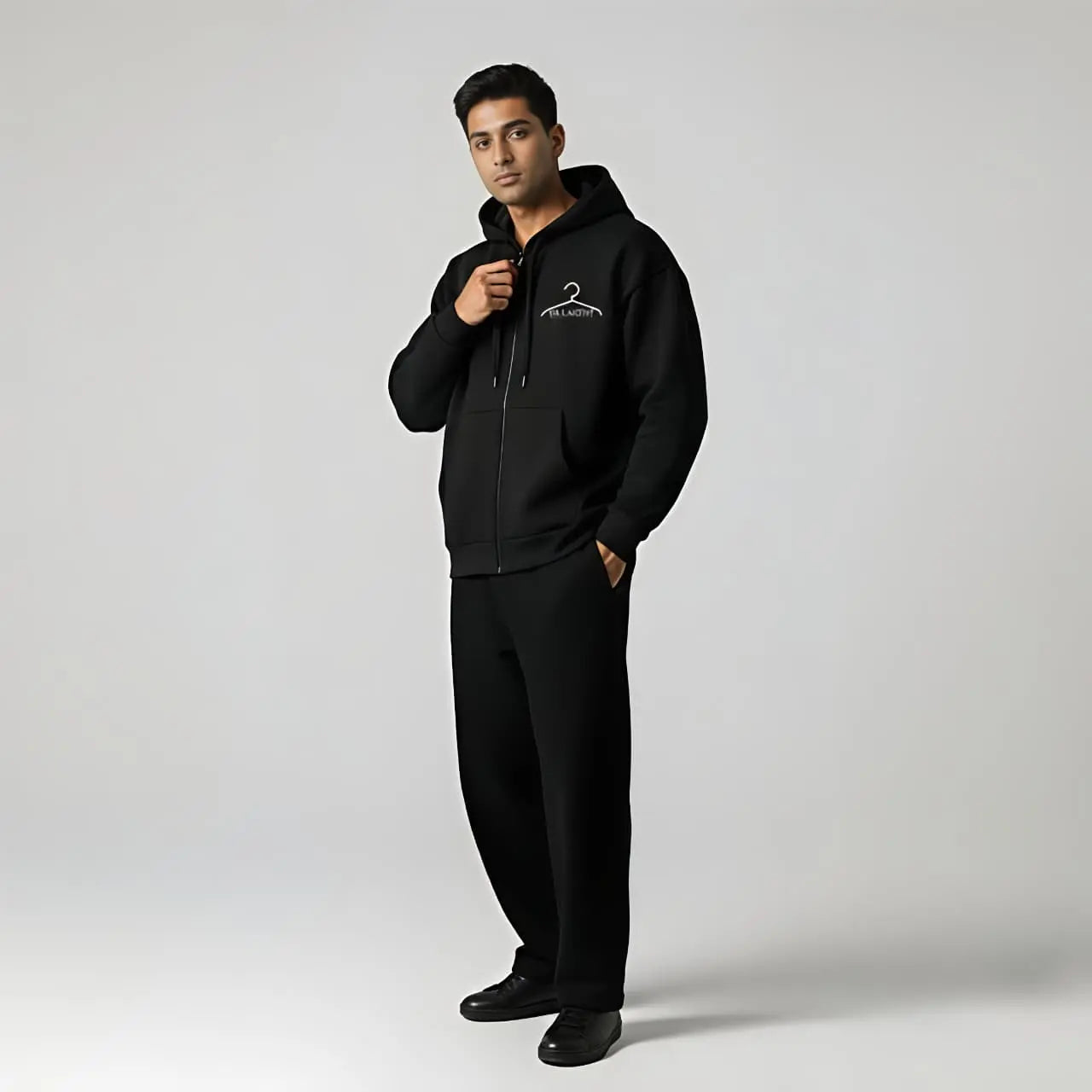 Rohit Sharma My Caption Black Hoodie-Premium fan Edition SR Lagesy